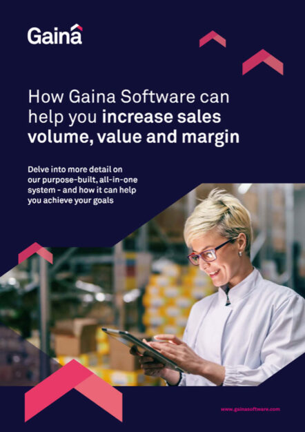 How Gaina Software can help you increase sales volume, value and margin
